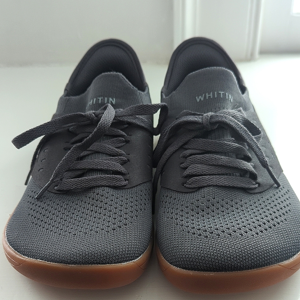 NWOT WHITIN Gray Minimalist Barefoot Sneakers
